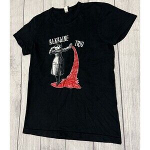 Alkaline Trio Good Mourning T-shirt Black Size Medium American Apparel Women’s M